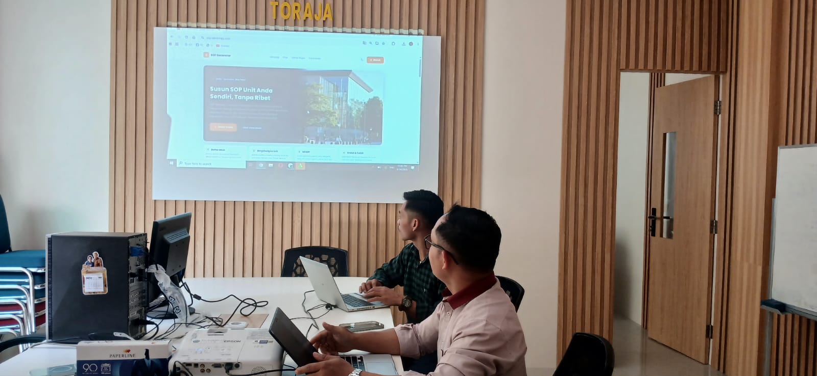 PELATIHAN PEMBUATAN AKUN SOP